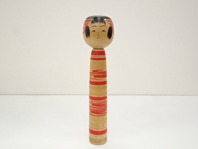 TRADITIONAL JAPANESE CRAFT / KOKESHI DOLL (30.2 cm)/ ARTISAN WORK